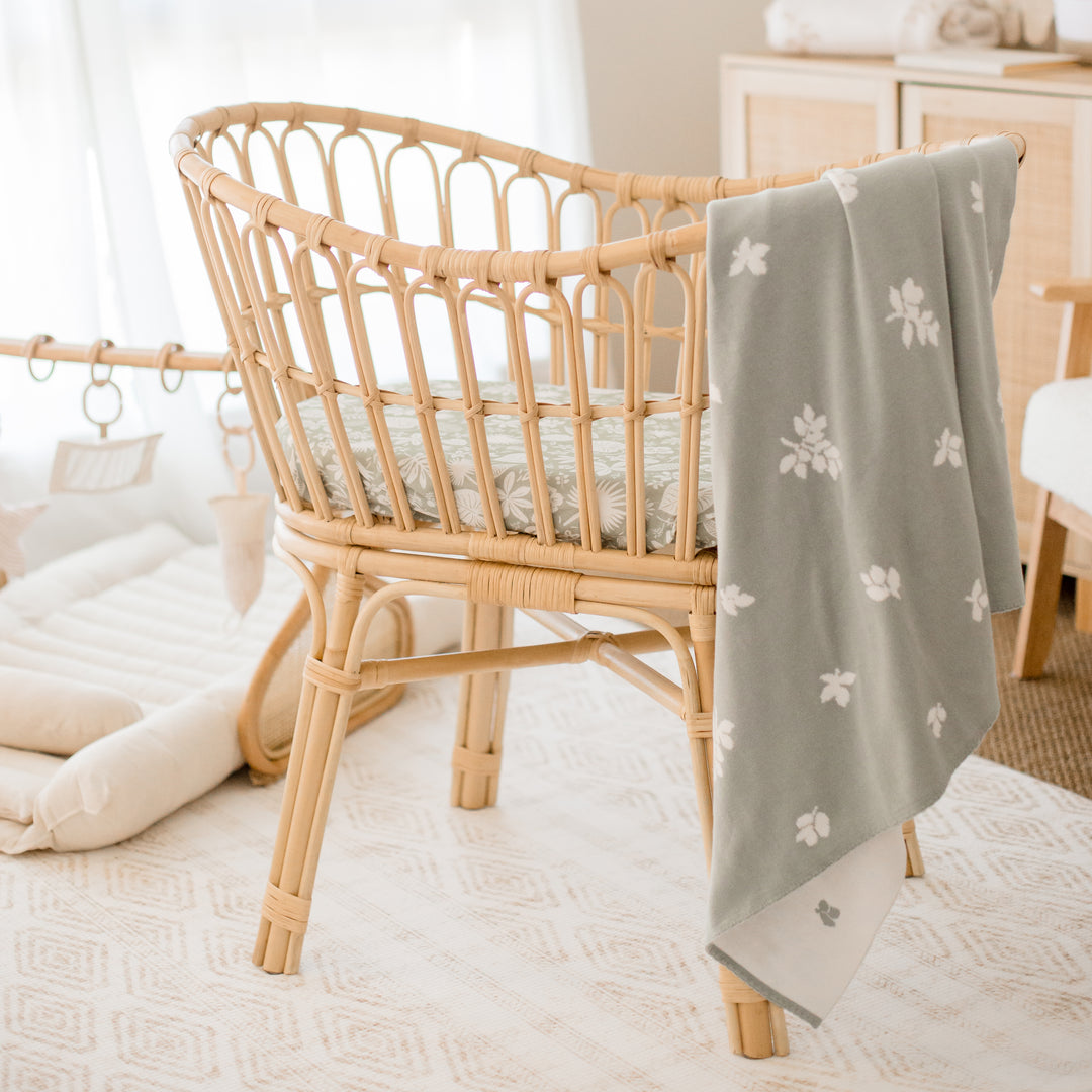 Fox & Fallow Reversible Blanket - Pine
