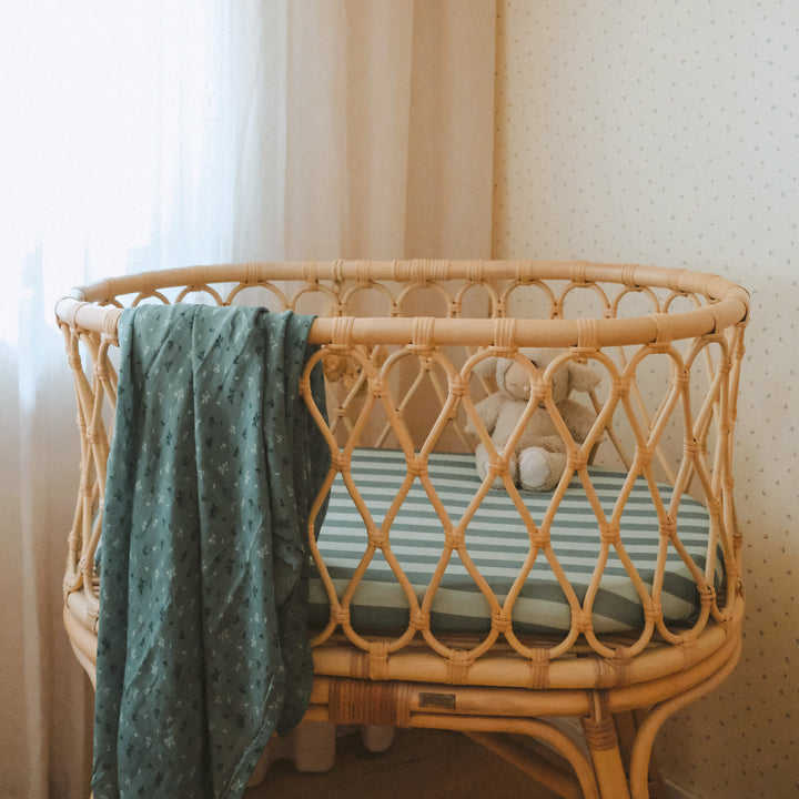 Fox & Fallow Organic Muslin Wrap - Pine