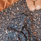 Organic Muslin Wrap - Forest Friends Midnight