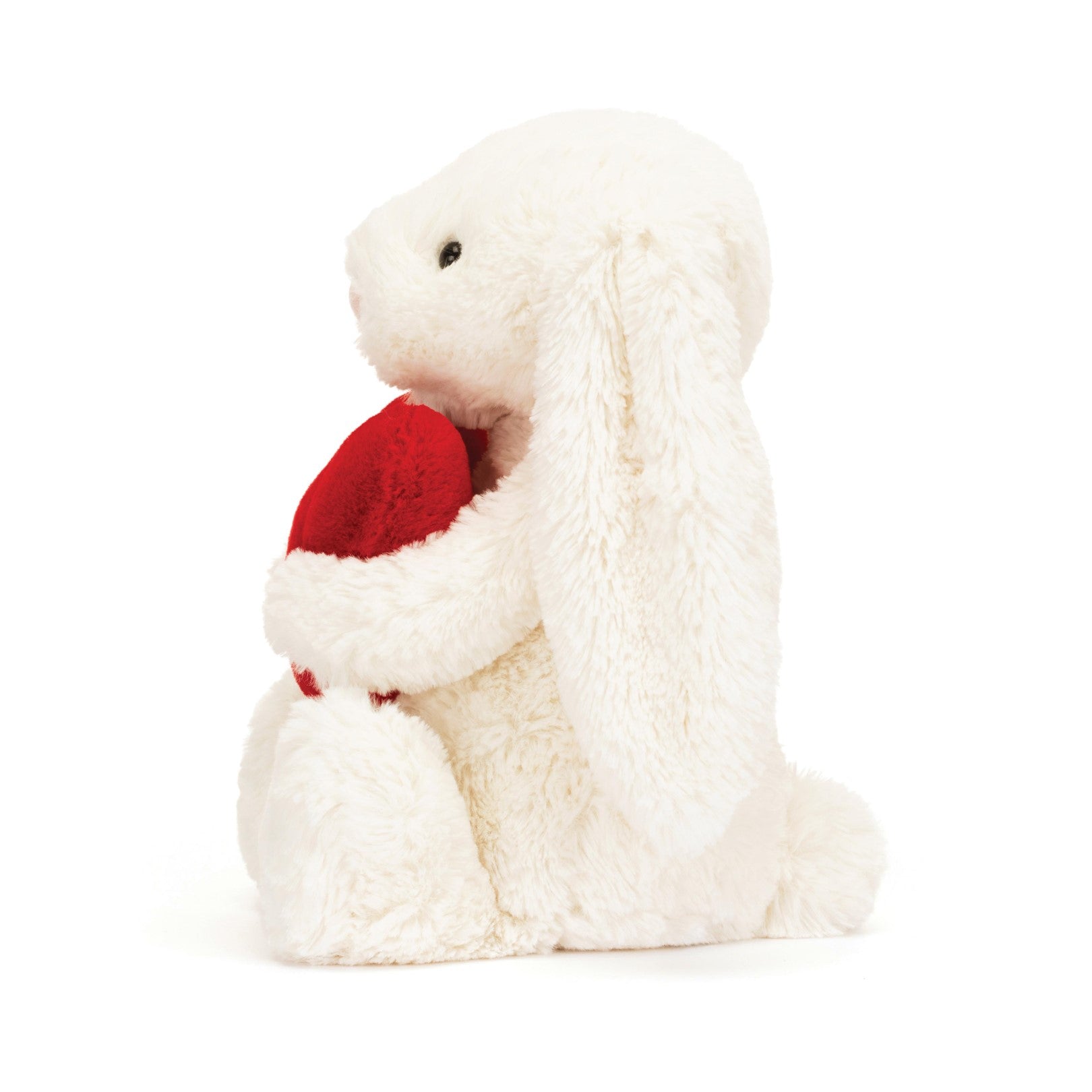 Bashful Bunny Medium - Red Love Heart