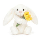Jellycat Bashful Bunny with Daffodil