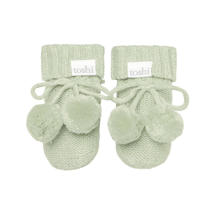 Toshi Organic Booties - Marley / Mist