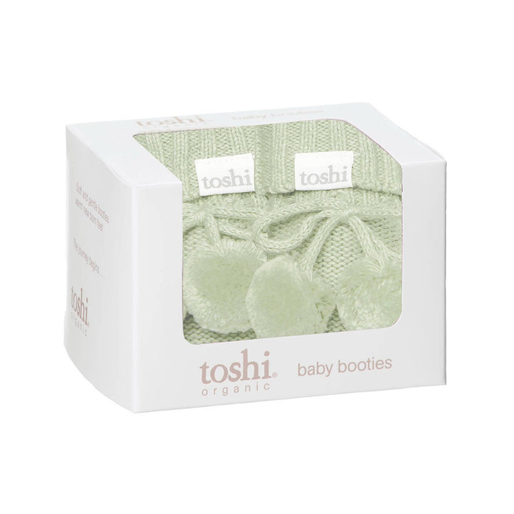 Toshi Organic Booties - Marley / Mist