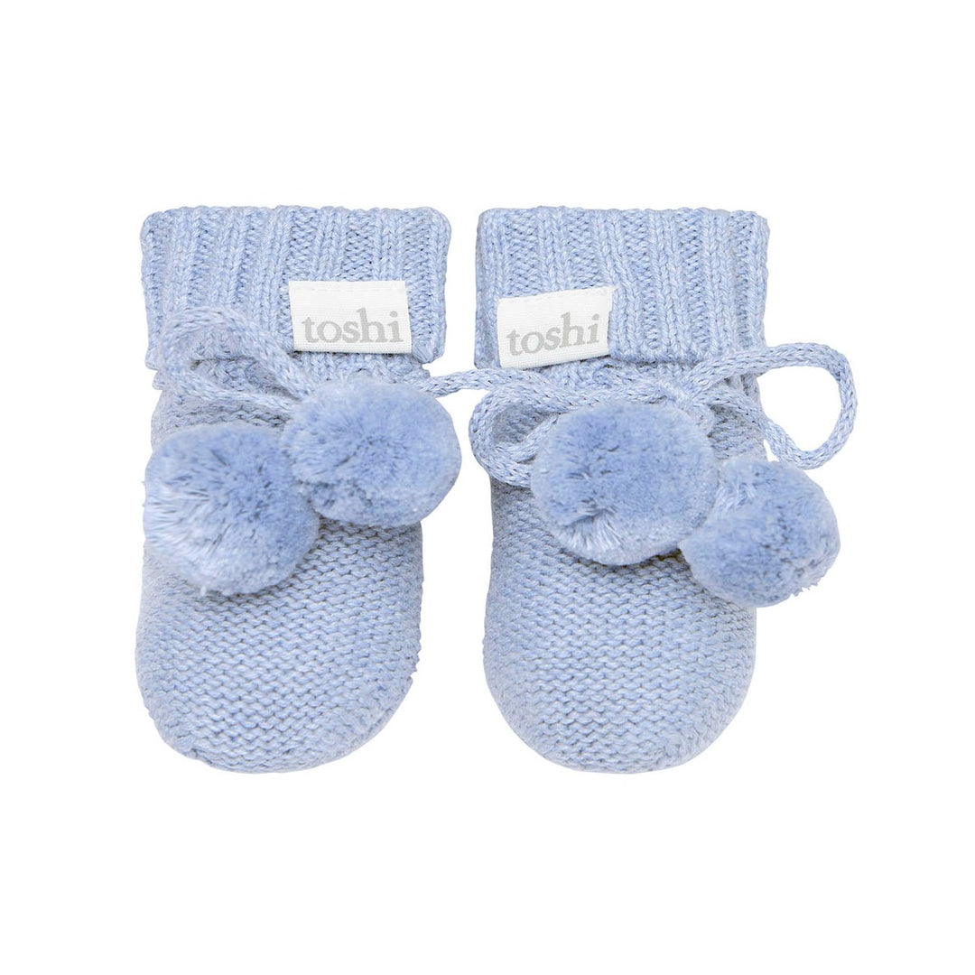 Toshi Organic Booties - Marley / Seabreeze