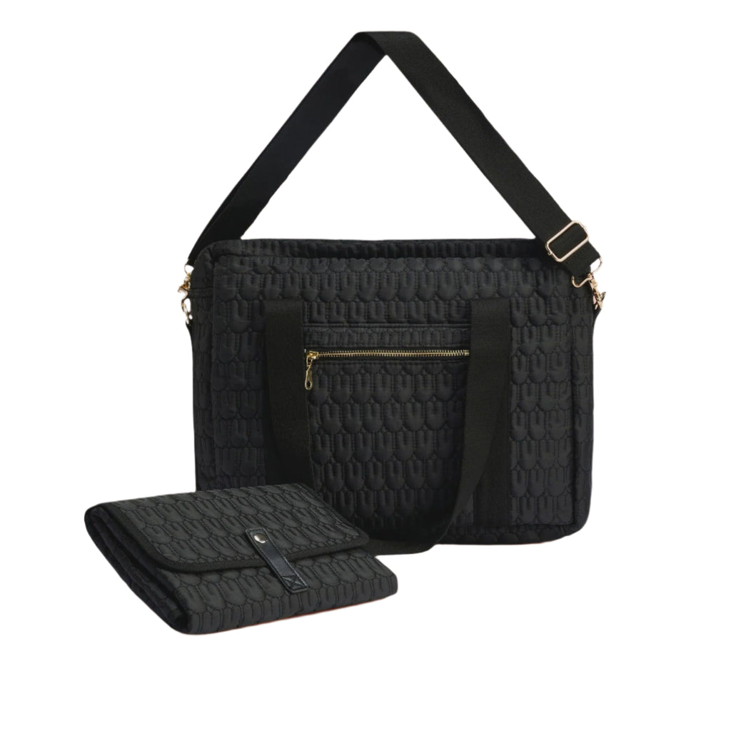Bunnie Nappy Bag - Black