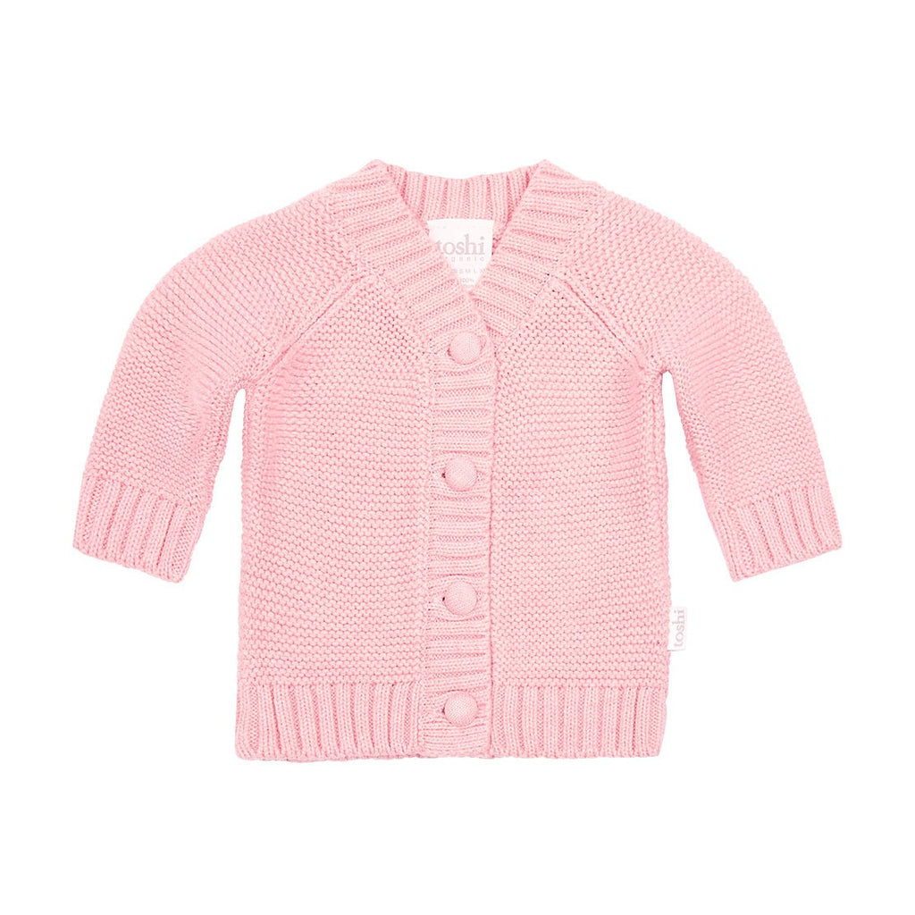 Toshi Organic Cardigan - Andy / Pearl