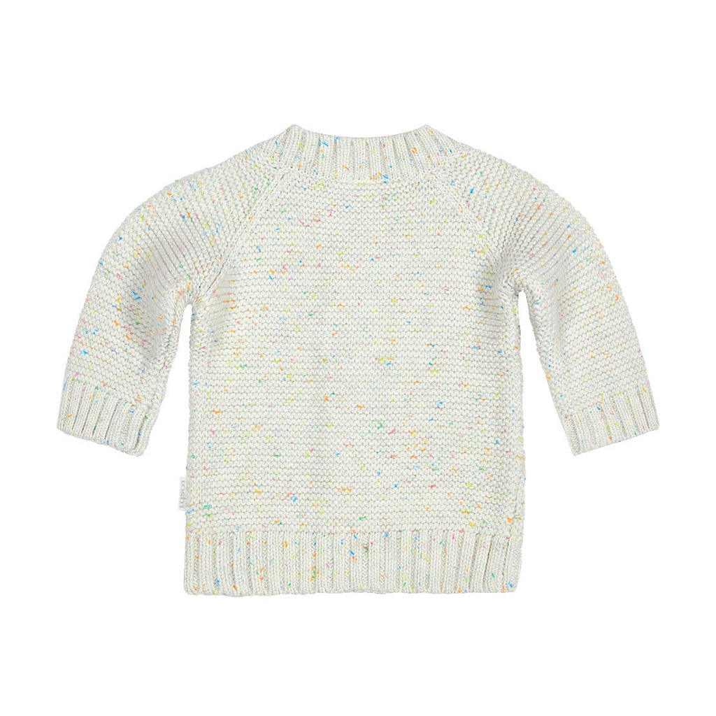 Toshi Organic Cardigan - Andy / Snowflake