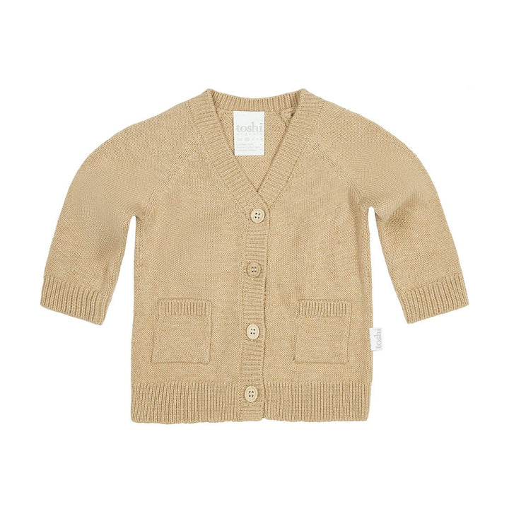 Toshi Organic Cardigan - Remy / Driftwood