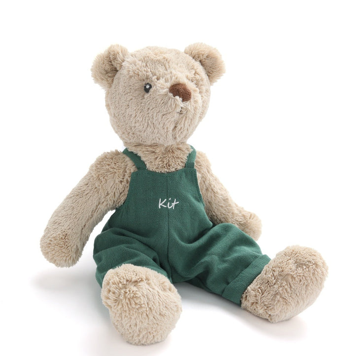 Personalised Honey Bear Overalls - Green