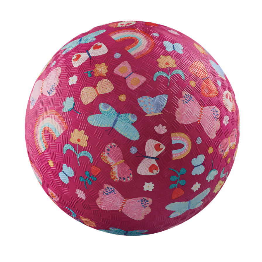 7 Inch Playground Ball - Butterfly Fields