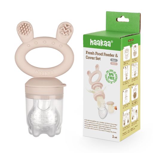 Fresh Food Feeder and Cover - Blush