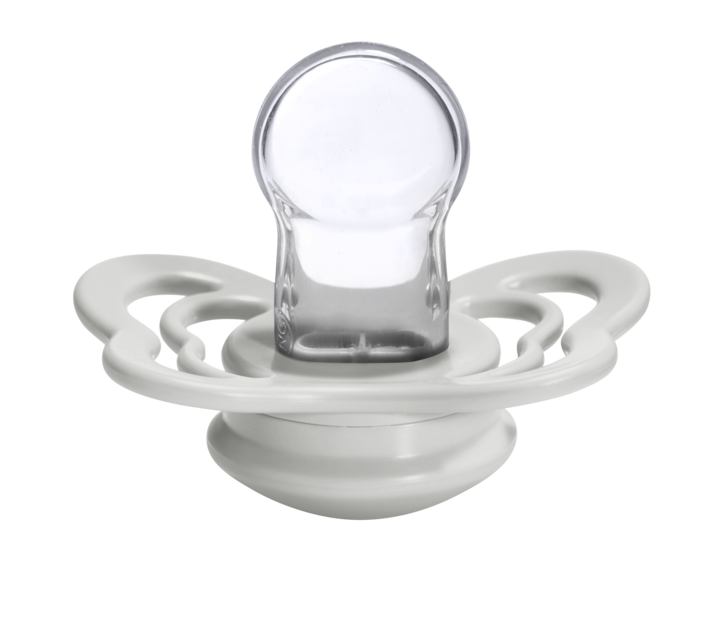 Couture Silicone Pacifier 2 Pack  - Haze/Blossom