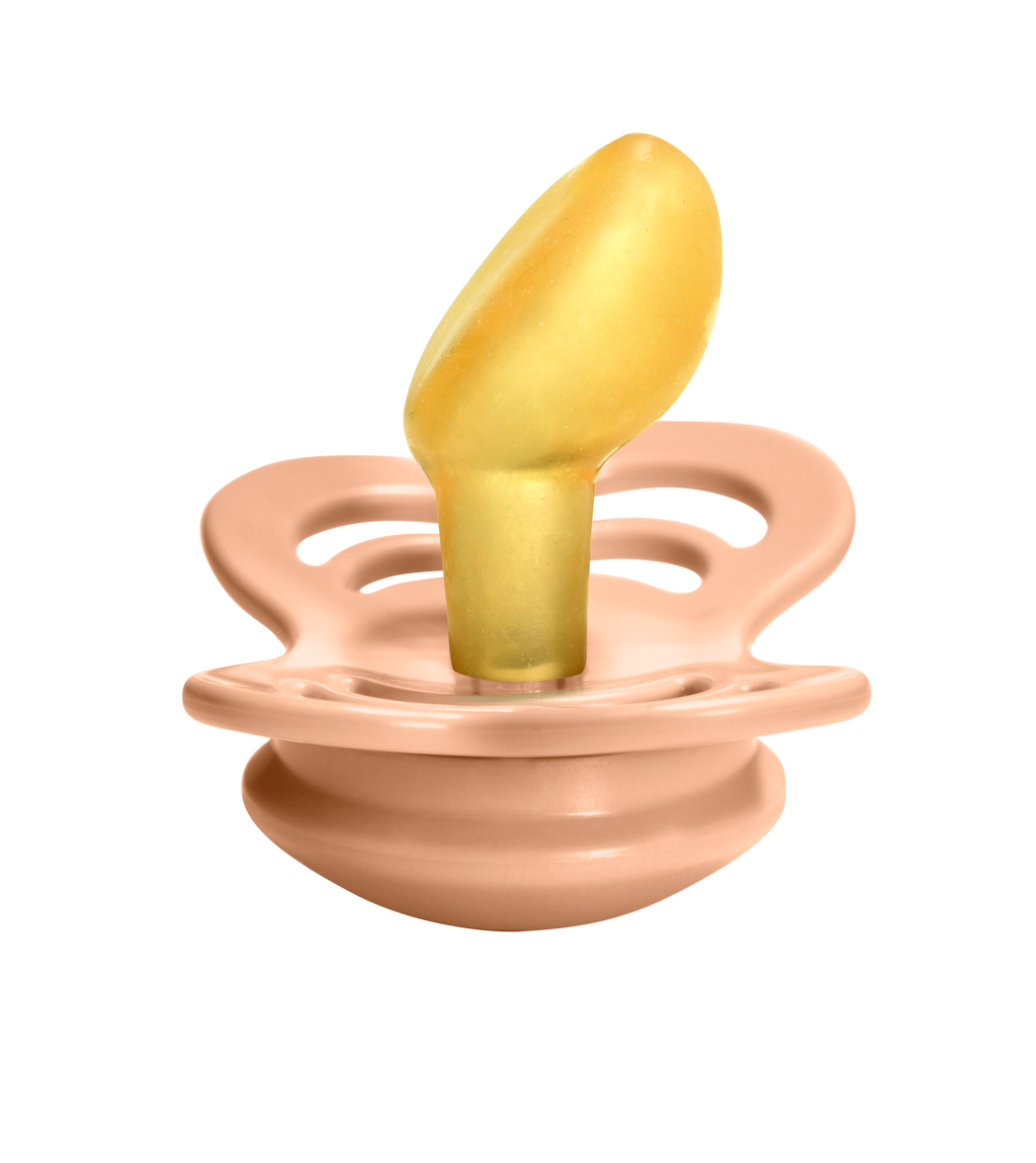Couture Latex Pacifier 2 Pack  - Vanilla/Peach