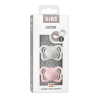 Couture Latex Pacifier 2 Pack  - Haze/Blossom