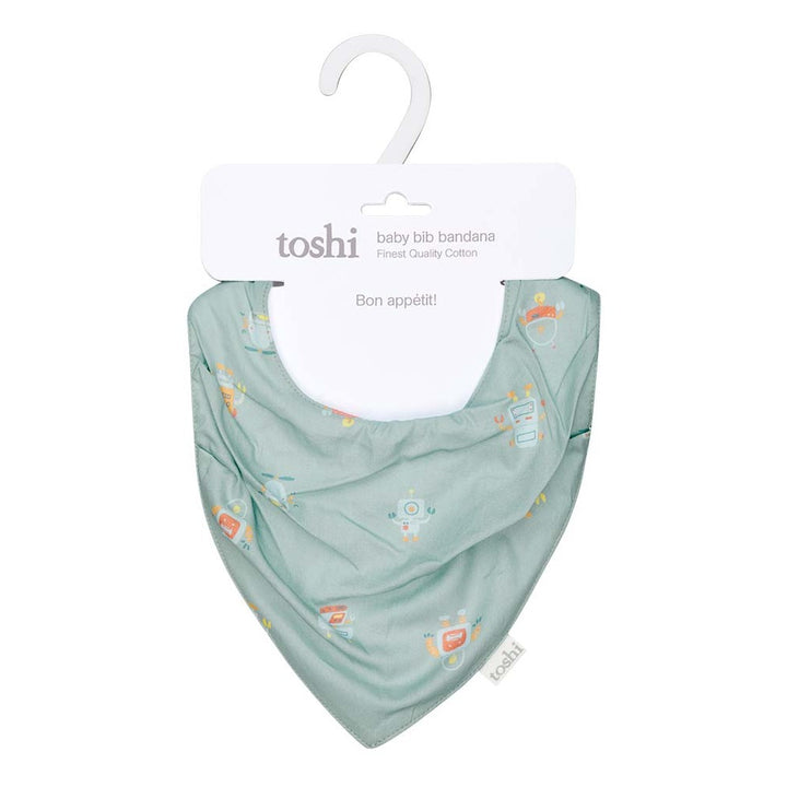 Toshi Baby Bib Bandana - Joyride Robots