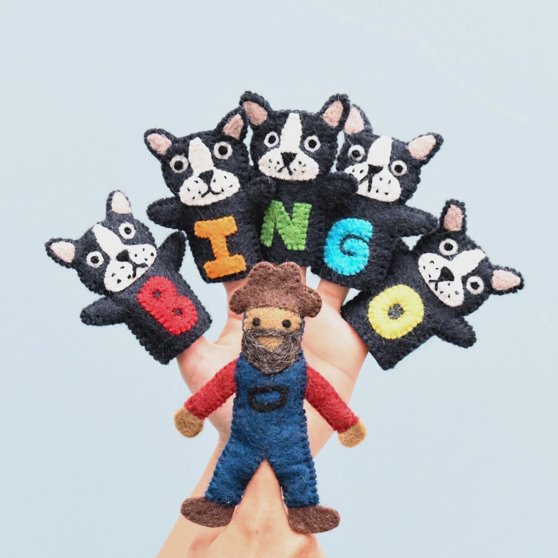 Tara Treasures Finger Puppet Set - BINGO