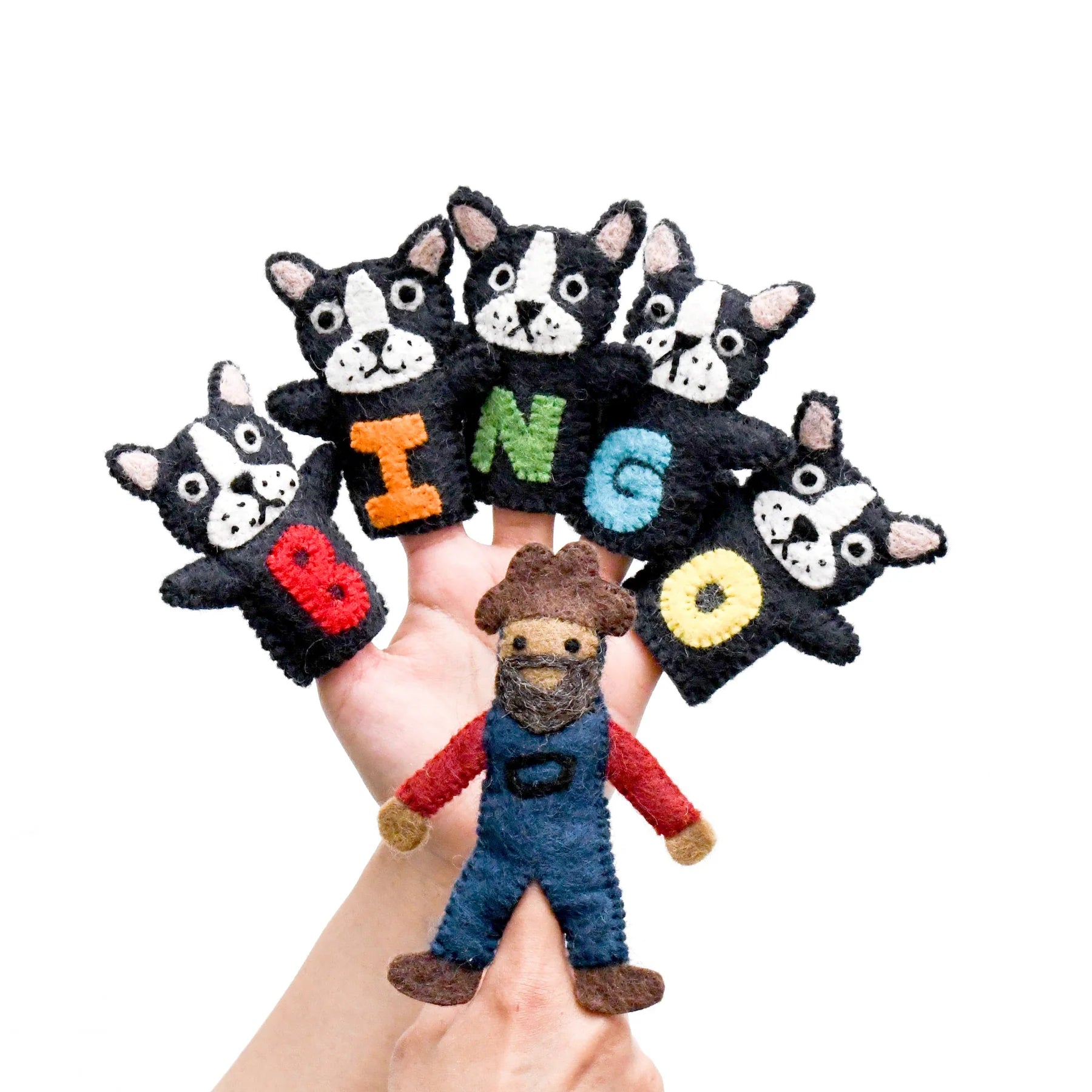 Tara Treasures Finger Puppet Set - BINGO