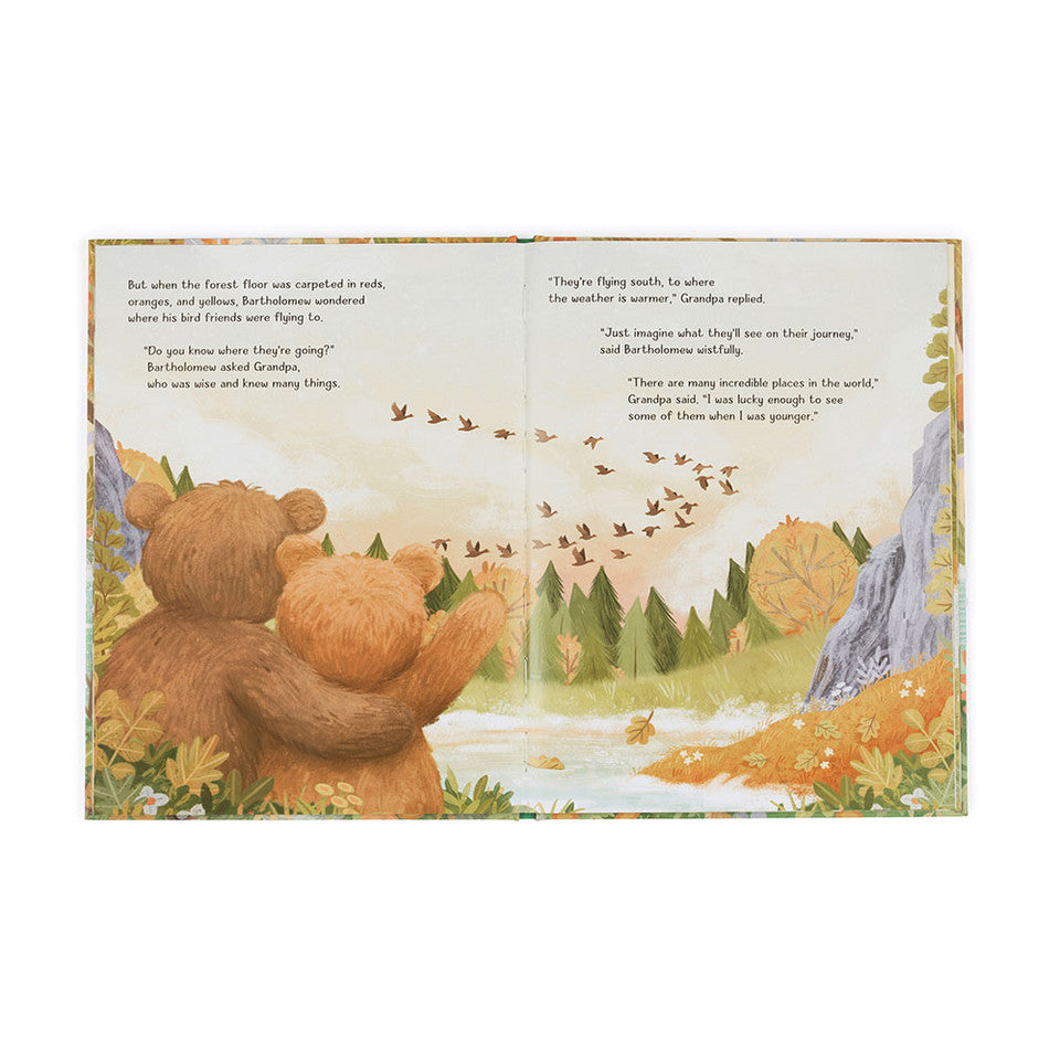 Jellycat It's a Big World Bartholomew  Book