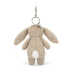 Jellycat Bashful Blossom Bunny Beige Bag Charm