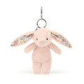 Jellycat Bashful Blossom Bunny Blush Bag Charm