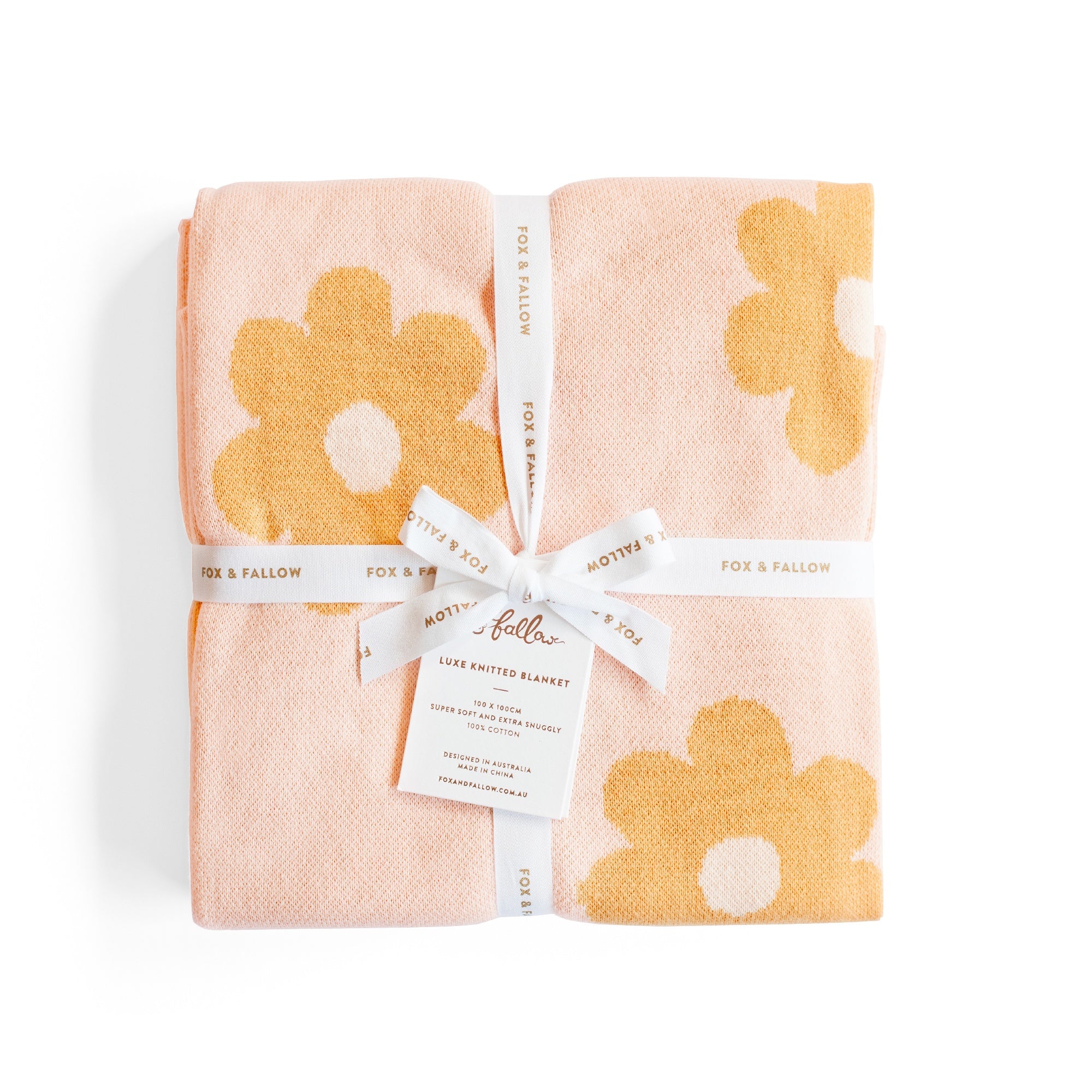 Fox & Fallow Blanket - Daisy Chain