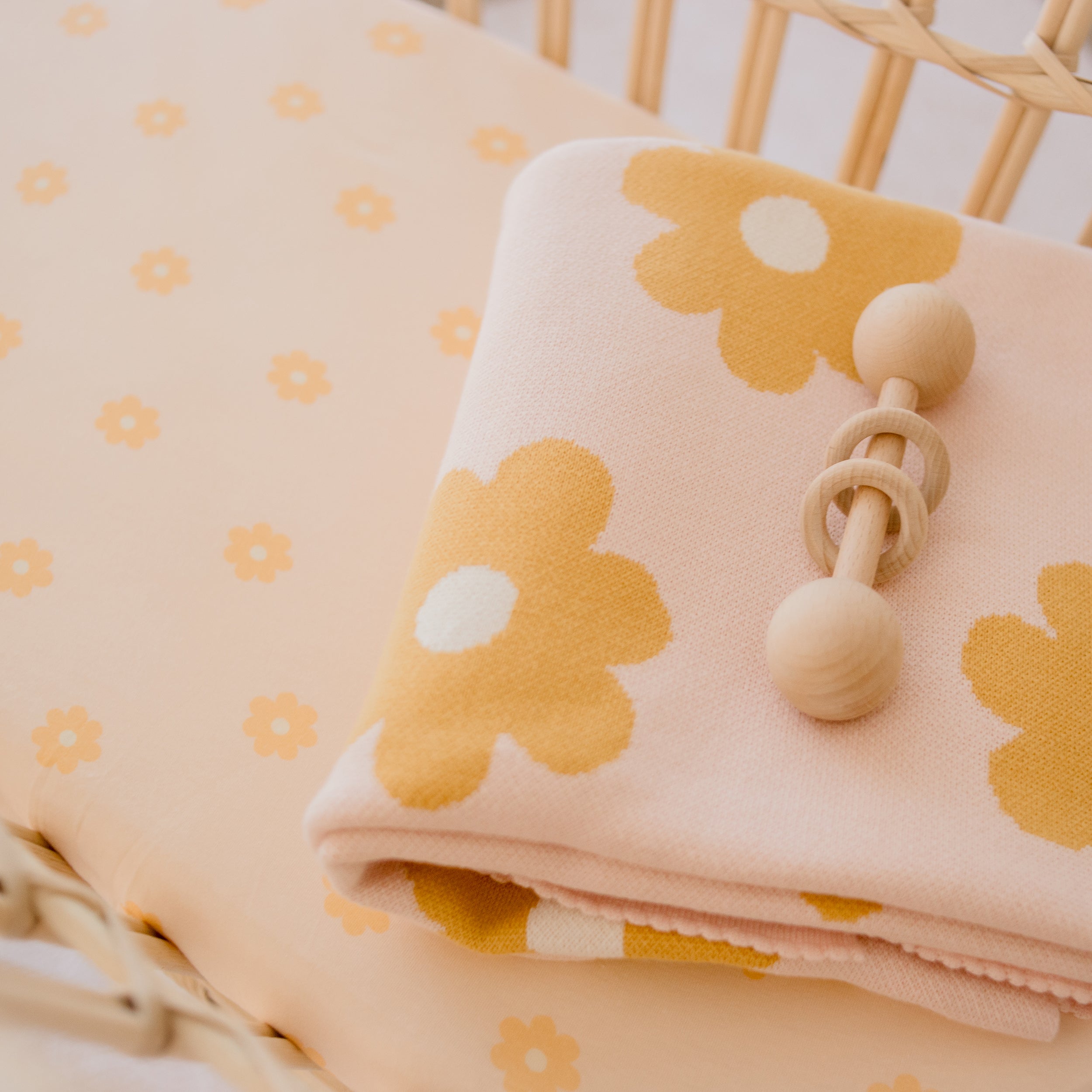 Fox & Fallow Blanket - Daisy Chain