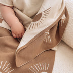 Reversible Blanket - Suns/Coffee