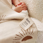 Reversible Blanket - Suns/Coffee