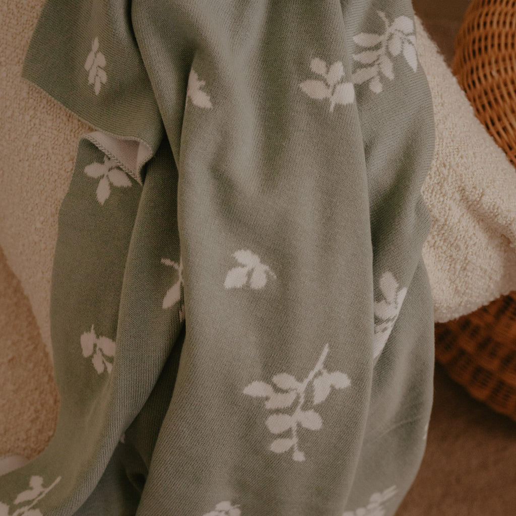 Fox & Fallow Reversible Blanket - Pine