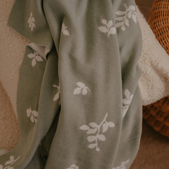 Fox & Fallow Reversible Blanket - Pine