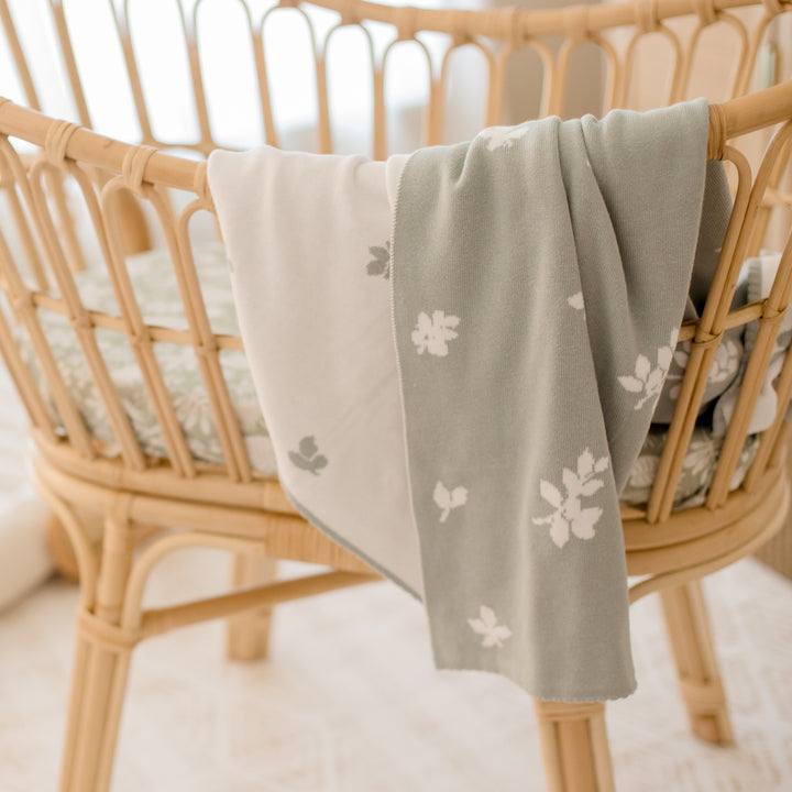 Fox & Fallow Reversible Blanket - Pine