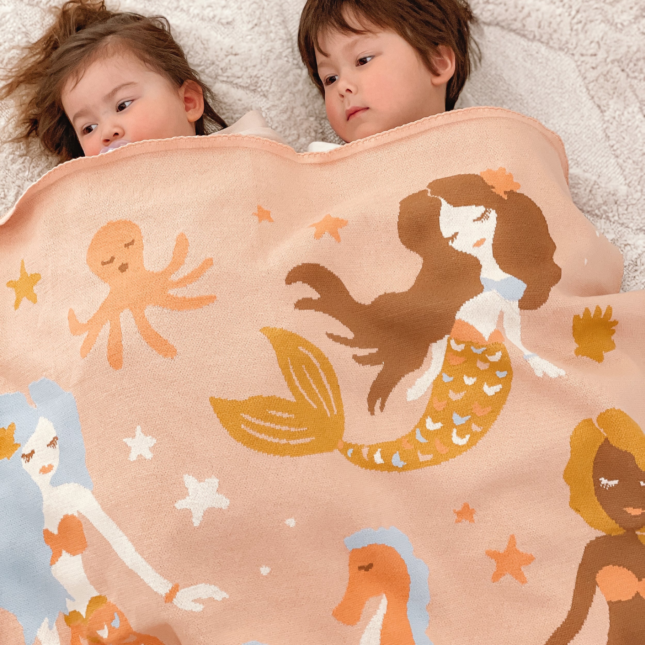 Fox & Fallow Blanket - Mermaids