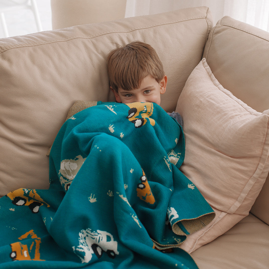 Fox & Fallow - Trucks Blanket