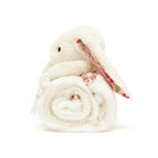 Jellycat Blossom Cream Bunny 'Berry'  Blankie