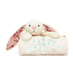 Jellycat Blossom Cream Bunny 'Berry'  Blankie