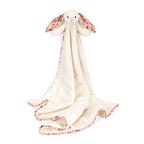 Jellycat Blossom Cream Bunny 'Berry'  Blankie