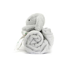 Jellycat Bashful Bunny Blankie - Silver