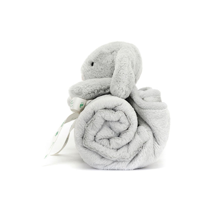 Jellycat Bashful Bunny Blankie - Silver