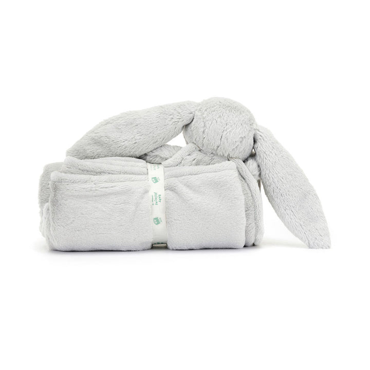 Jellycat Bashful Bunny Blankie - Silver