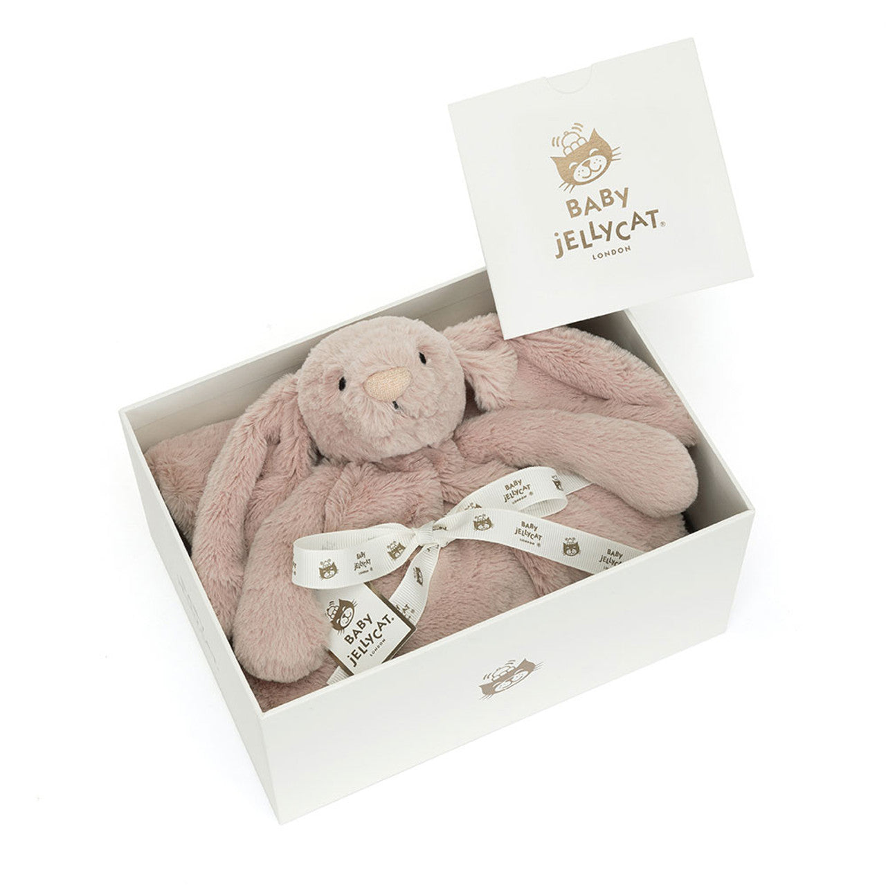 Bashful Luxe Bunny Rosa Blankie – Daisy and Hen