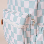 Backpack - Sage Check