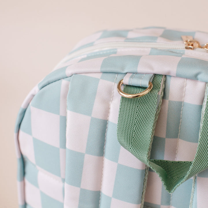 Fox & Fallow Backpack - Sage Check