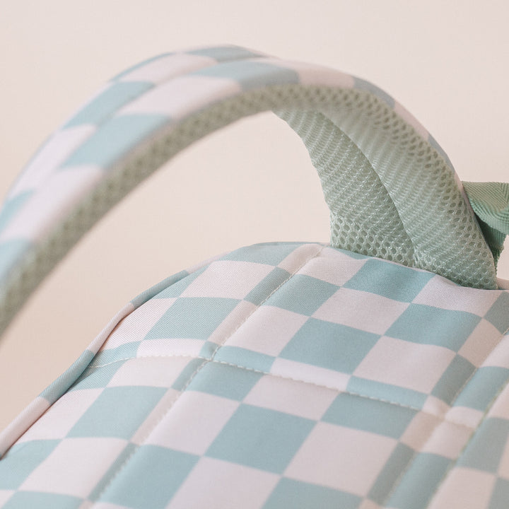 Fox & Fallow Backpack - Sage Check