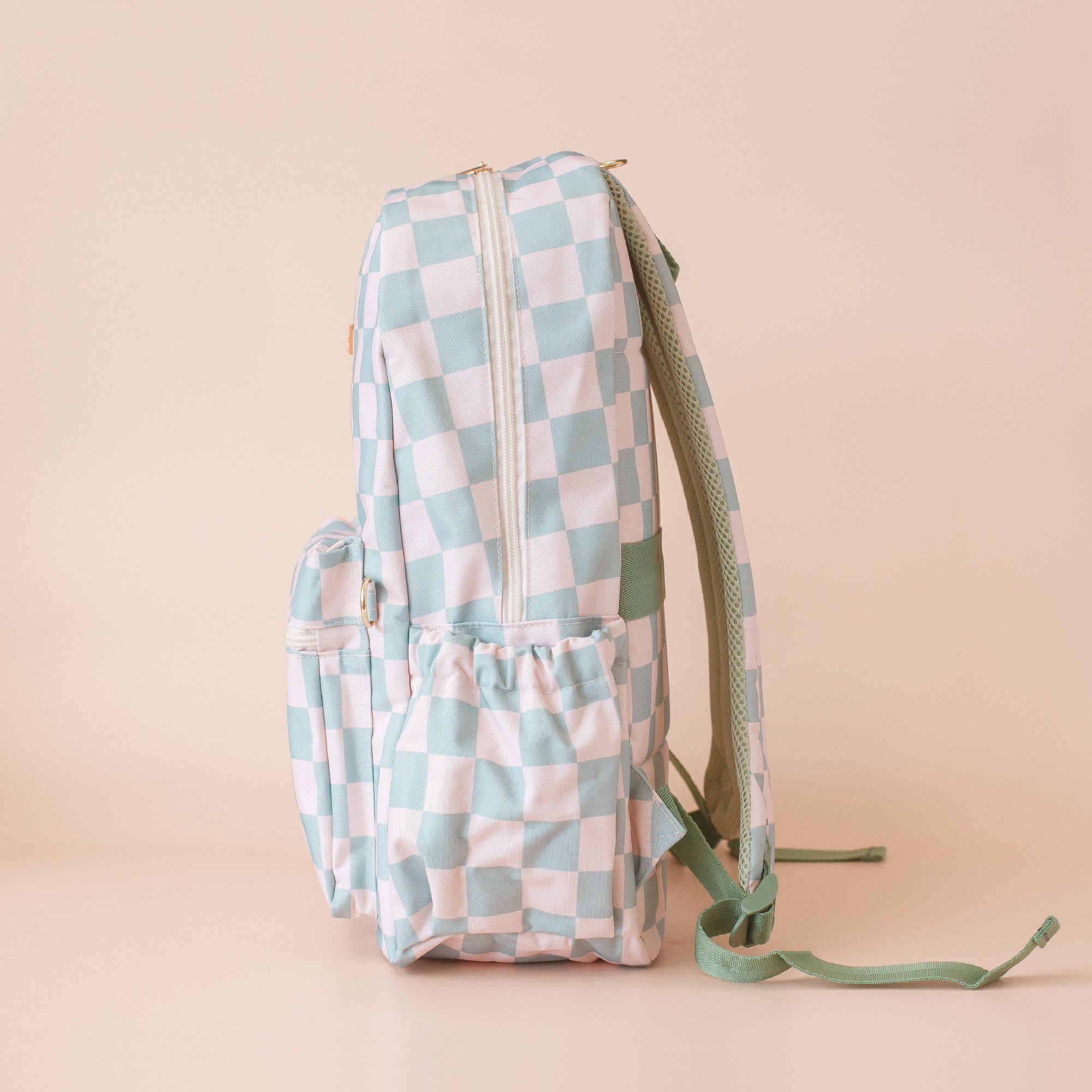 Backpack - Sage Check