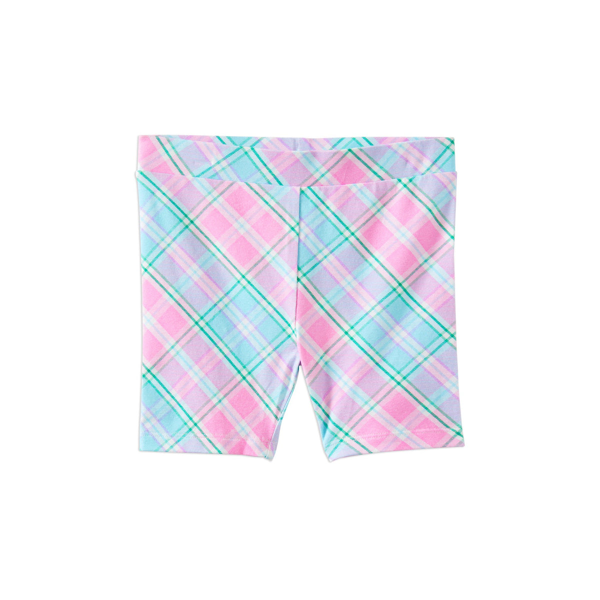 PRE-ORDER - Brightside Plaid Bike Short