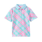 PRE-ORDER - Brightside Plaid Polo Shirt
