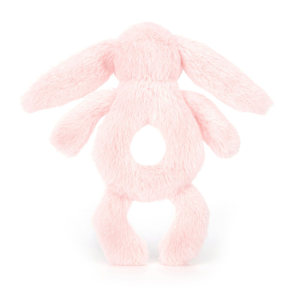 Bashful Bunny Ring Rattle - Pink