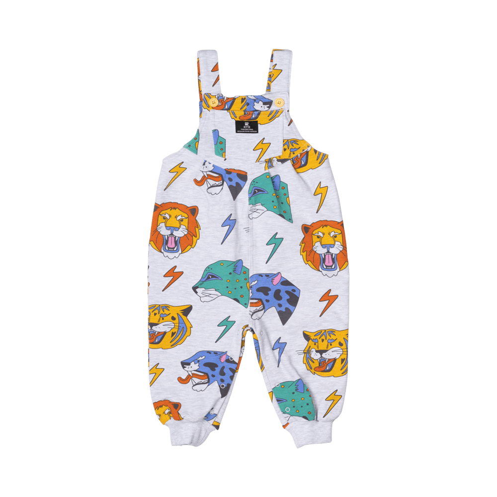 Rock Your Baby Electric Marle Overalls