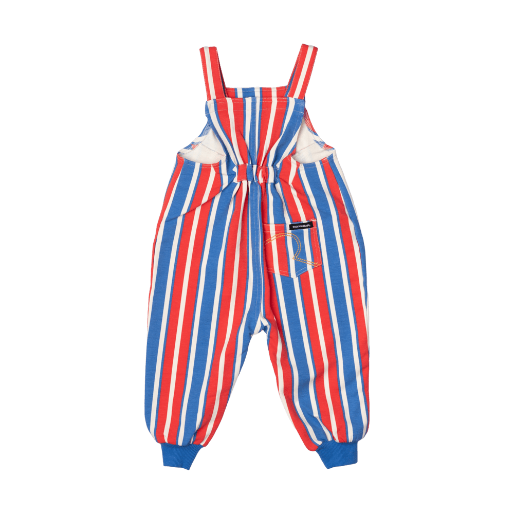 Rock Your Baby Overalls - Nautical Stripe