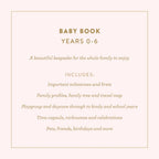 Mini Baby Book Oatmeal Boxed